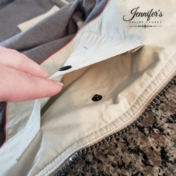 Timberland Men's Light Tan Jersey Lined Jacket Size Large - Picture 7 of 11